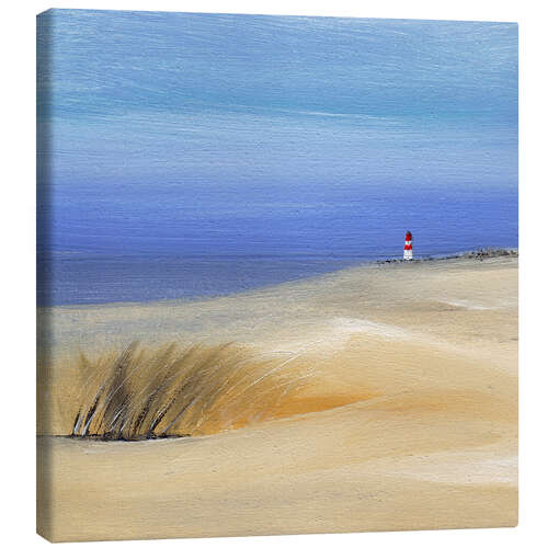 Canvas print Beautiful beach at the North Sea