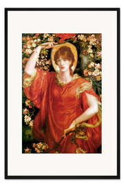 Gerahmter Kunstdruck Eine Vision von Fiammetta
