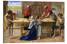 Magnettafel Christus im Haus seiner Eltern