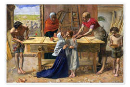 Tavla  Christ in the House of His Parents - Sir John Everett Millais