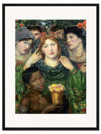 Gerahmter Kunstdruck Die Geliebte