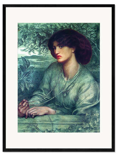Framed art print Jane Morris