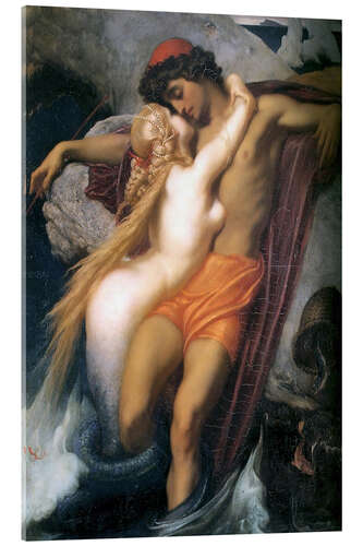 Acrylic print The Fisherman and the Syren