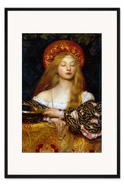 Gerahmter Kunstdruck Eitelkeit