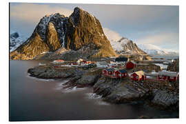 Aluminiumsbilde Hamnøy 06, Lofoten