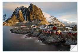 Naklejka na ścianę Hamnoy 06 | Lofoten, Norway