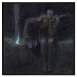 Gerahmter Kunstdruck Lucifer