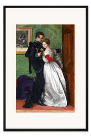 Gerahmter Kunstdruck Der schwarze Braunschweiger