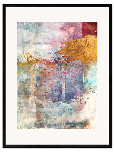 Framed art print Bring wine