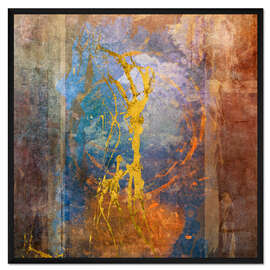 Gerahmter Kunstdruck Muse (Variant 1)