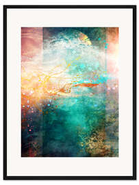 Gerahmter Kunstdruck Begeistert