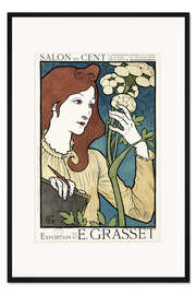 Gerahmter Kunstdruck Salon des Cent, Exposition 1894