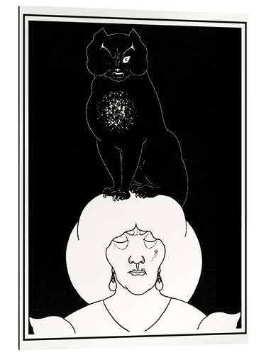 Gallery print The black cat 