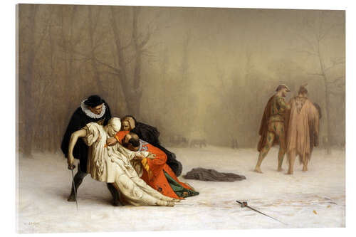 Quadro em acrílico The Duel After the Masquerade 