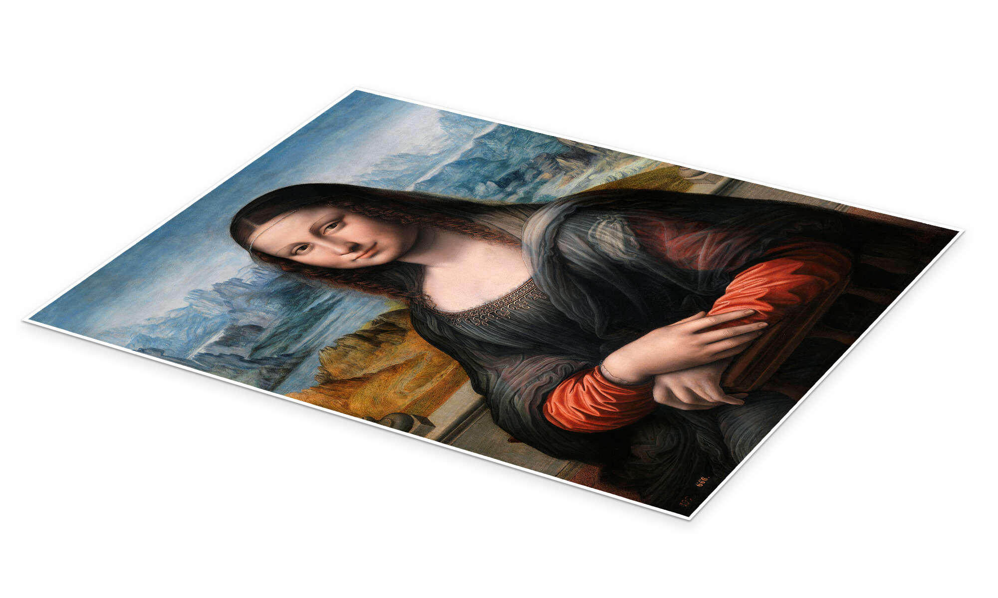Mona Lisa print by Francesco Melzi | Posterlounge