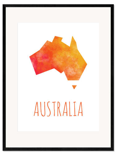 Inramat konsttryck Australia