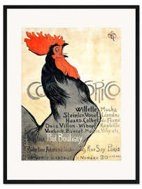 Gerahmter Kunstdruck Cocorico