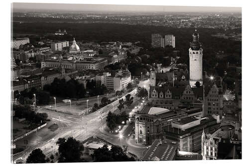 Cuadro de metacrilato Leipzig - blackandwhite