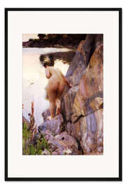 Gerahmter Kunstdruck Sommerabend