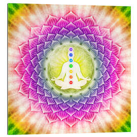 Gallery print In Meditation With Chakras