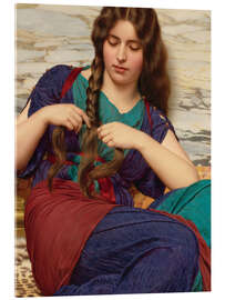 Acrylglasbild Eine angenehme Aufgabe, Detail