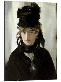 Magnettafel Berthe Morisot mit einem Blumenstrauß Veilchen