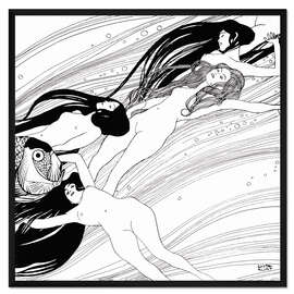 Gerahmter Kunstdruck Fischblut