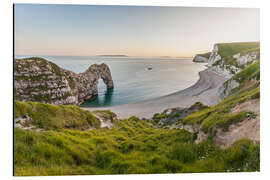 Aluminium print Durdle Door at the Jurassic Coast (England)