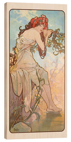 Wood print The Four Seasons - Summer, 1896