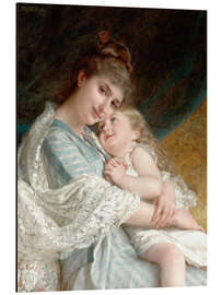 Magnettafel Eine zärtliche Umarmung