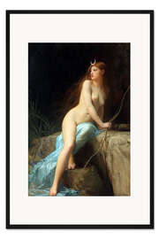 Gerahmter Kunstdruck Diana