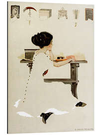 Magnettafel Cover des Life Magazins, 1910