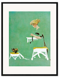 Ingelijste kunstdruk Home Ties
