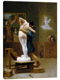 Leinwandbild  Pygmalion und Galatea - Jean-Léon Gérôme