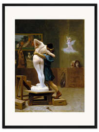 Gerahmter Kunstdruck Pygmalion und Galatea