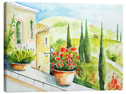 Canvas print Toscana 10