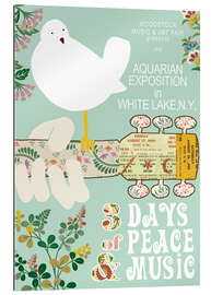 Gallery Print Woodstock-Collage in Mint