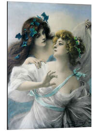 Magnettafel Zwei Mädchen