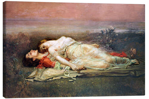 Leinwandbild Tristan und Isolde