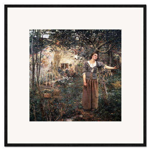 Framed art print Joan of Arc