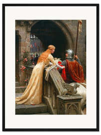 Gerahmter Kunstdruck Gott sei mit dir