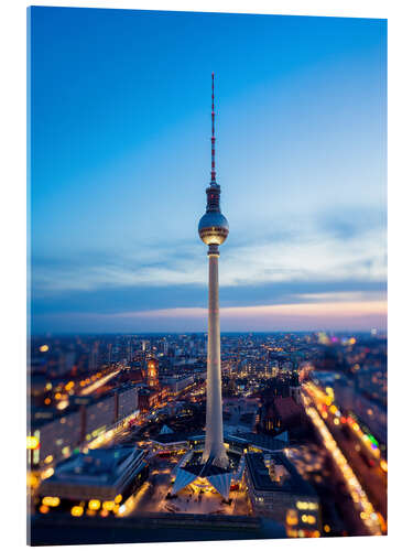 Acrylic print Berlin, Fernsehturm