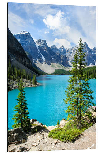 Gallery Print Moraine Lake im Tal der Ten Peaks, Banff National Park, Alberta, Kanada