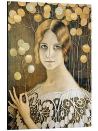 Magnettafel Spitze (Gold)