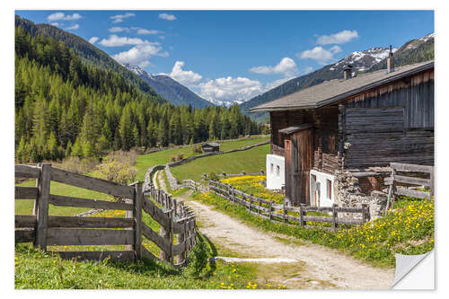 Muursticker Way of the Cross in South Tyrol (Italy)