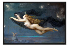 Gerahmter Kunstdruck Die Nacht