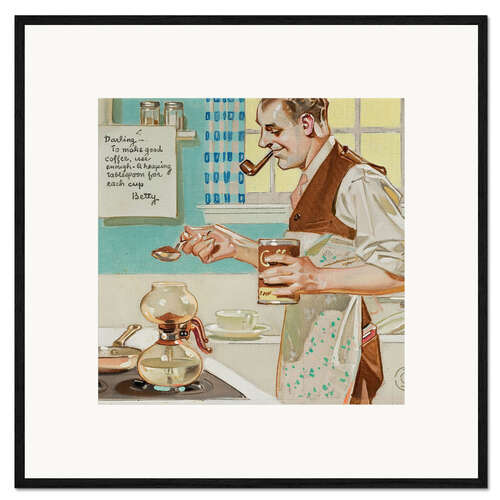 Framed art print Good Coffee