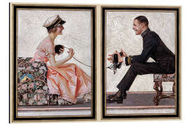 Magnettafel Die Unzertrennlichen