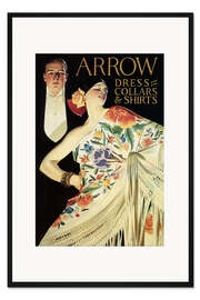 Gerahmter Kunstdruck Arrow Dress-Collars and Shirts