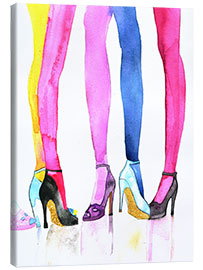 Canvas print Legs and heels - Rongrong DeVoe